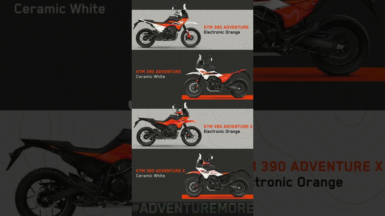2025 KTM ADVENTURE 390 Colours Of All Variants Automobile Ktm Funnyvideo Ktmduke
