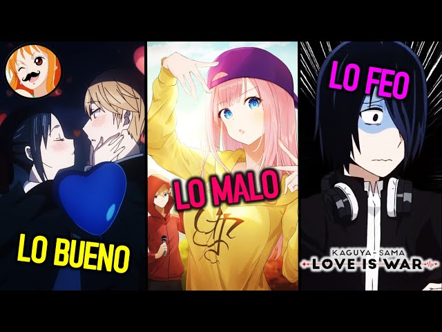 Kaguya Sama Love is War Anime Review & Resena en Espanol