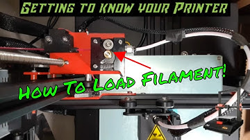 3d Printing with the ET4 - How to load filament!