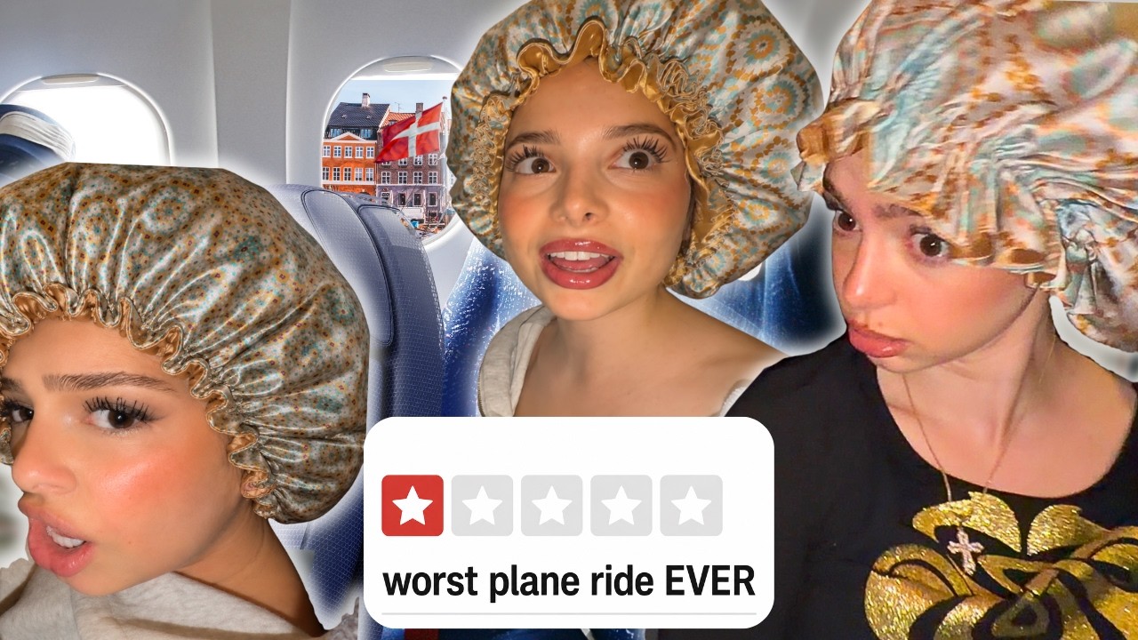 ⁣Kalogeras Sisters FLY TO EUROPE FOR 24 HOURS!