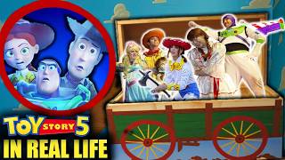 THE TOYS IN TOY STORY 5 CAME TO LIFE! (MUST WATCH)