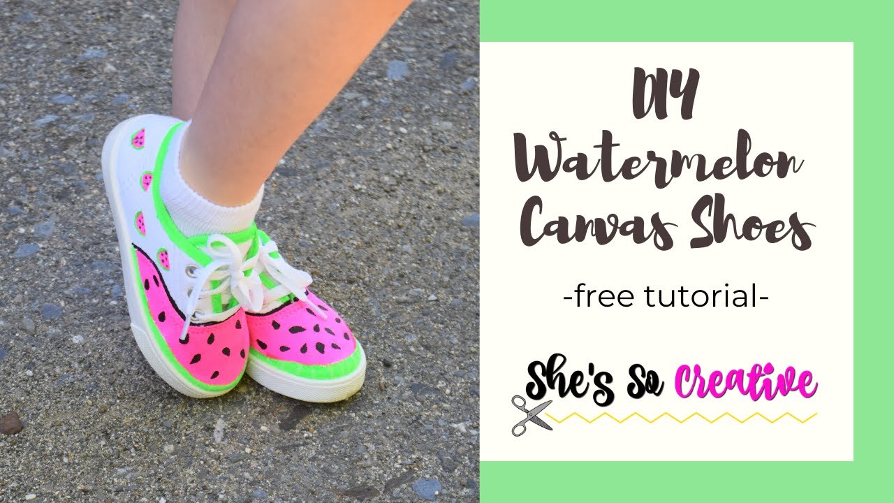 Awesome Painting Shoes Canvas Tutorial: Easy, Cheap, and Quick! - Leap of  Faith Crafting