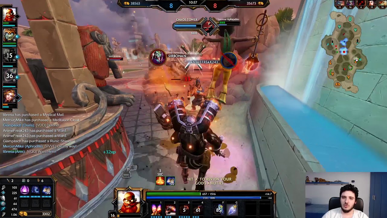 Vulcan - Il Triangolo SI! - Smite Clash Gameplay Ita