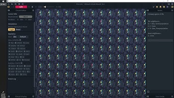 Virtual Circuit Board - Conways game of life