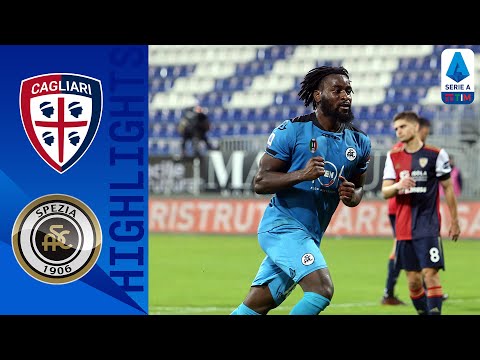 Cagliari 2-2 Spezia | M'Bala Nzola Penalty Secures Draw for Visitors | Serie A TIM