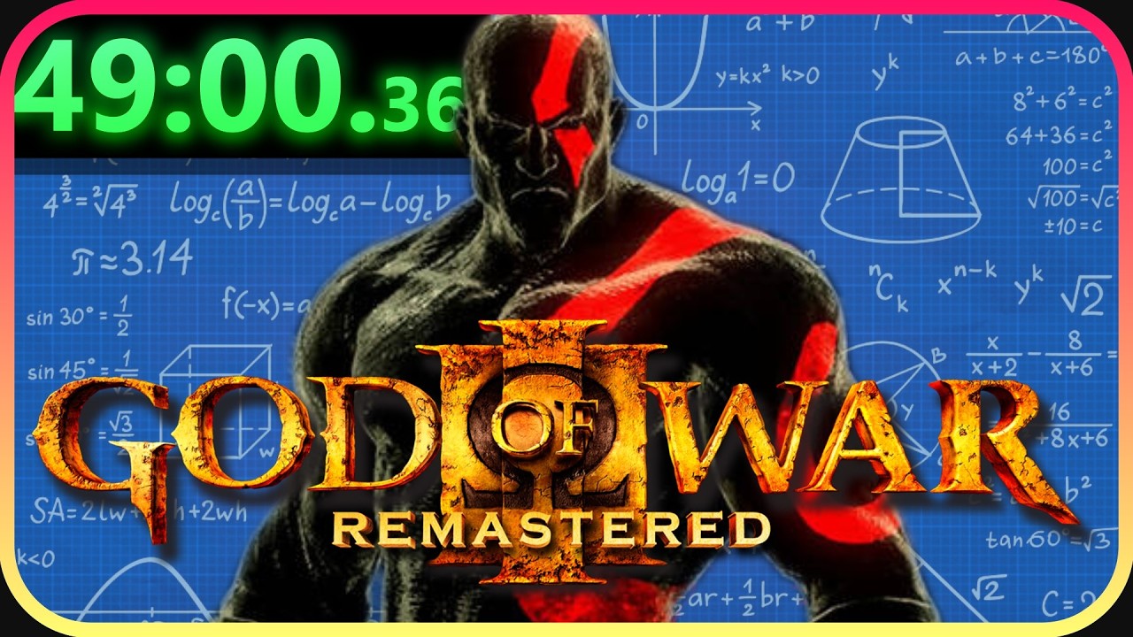 Explicando a Speedrun de GOD OF WAR 3 de 49 minutos