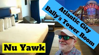 🟡 Atlantic City | Bally's Hotel & Casino Bally's Tower Room Tour. Renovated King. Nice Room & View!
