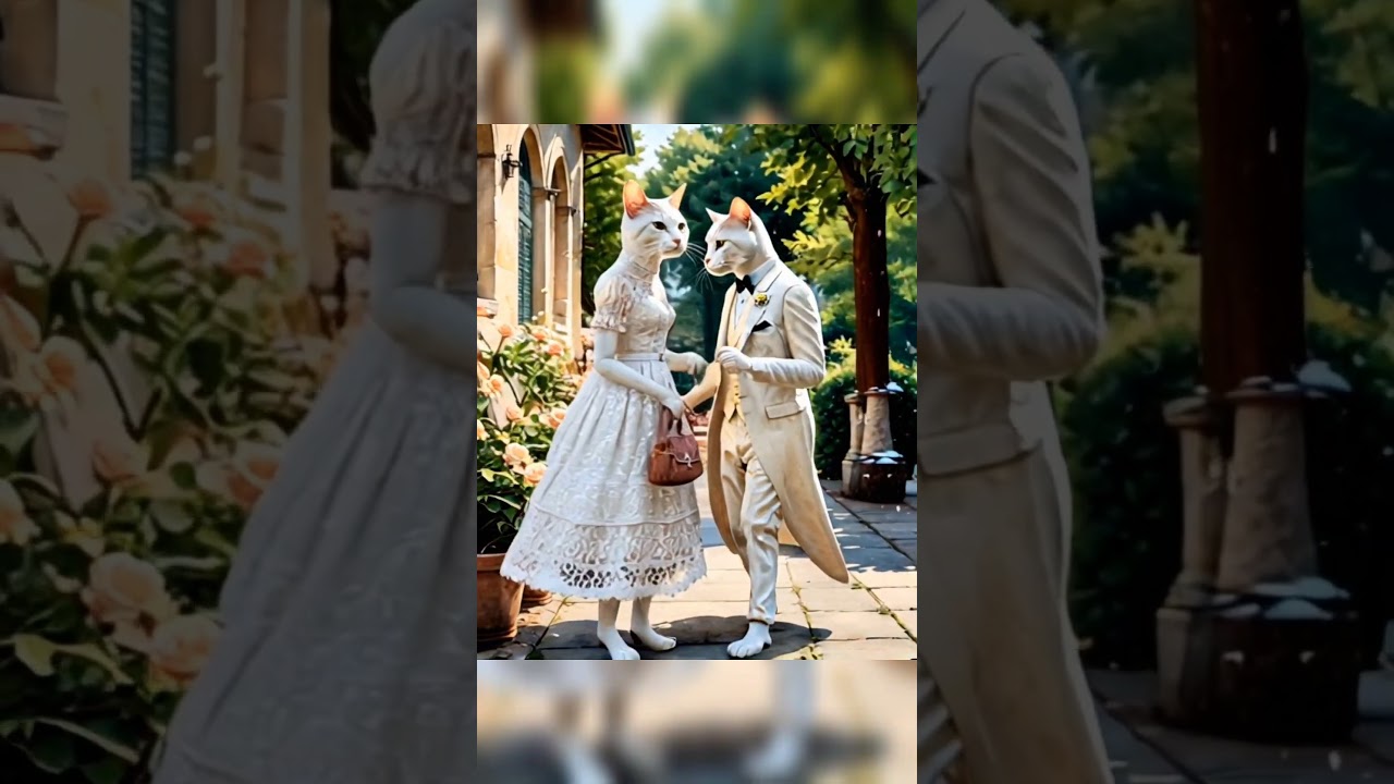 The wedding of the cats 