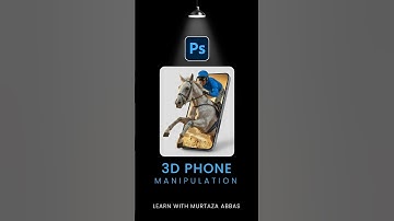 Create a 3D Phone Manipulation in Adobe Photoshop 📱🎨 #tips #shorts #graphicdesign #photoshop