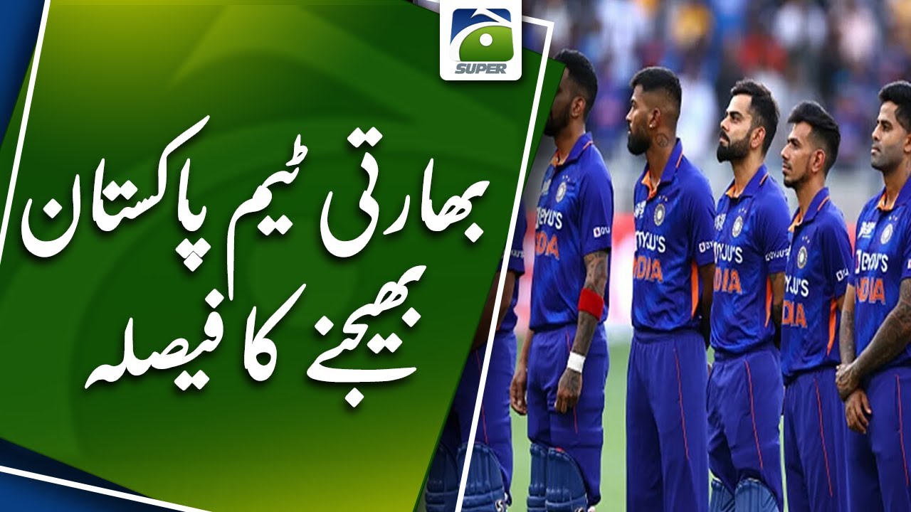 ‘That isn’t our call,’ BCCI says on decision against touring Pakistan