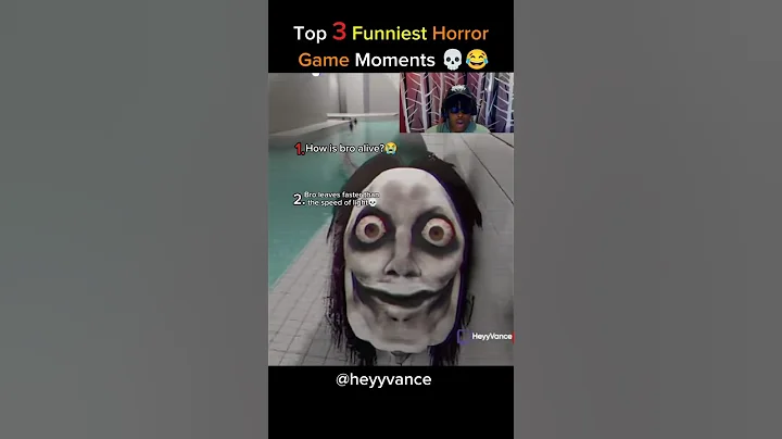 Top 3 Funniest Horror Game    Moments😭💀#shorts