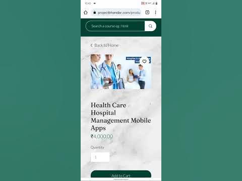 Health Care Hospital | Simple Android App Projects for Beginners ...