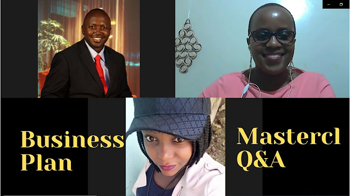 Q&A - Business Plan Masterclass