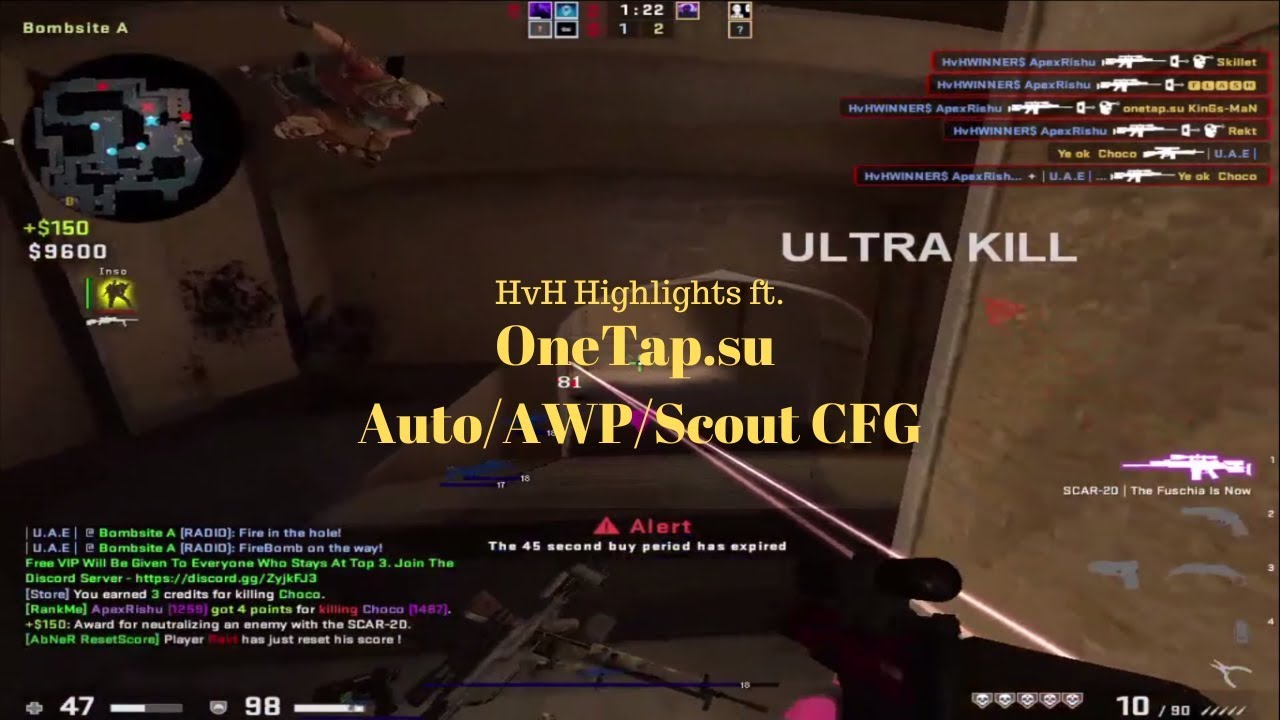 D R I P | Free OneTap.su Auto/AWP/Scout Config