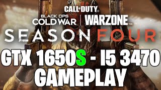 COD: Warzone Season 4 (2021) | GTX 1650S 4GB - i5 3470 |