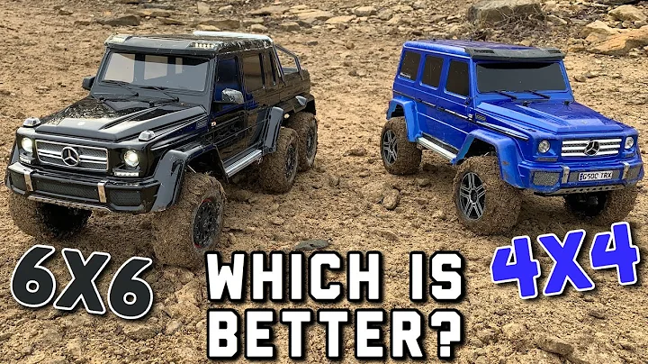 Traxxas TRX-4 vs TRX-6 SIDE BY SIDE - Which is better?