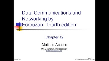 CH12 part1 Data Communication and Networking forouzan 4th edition