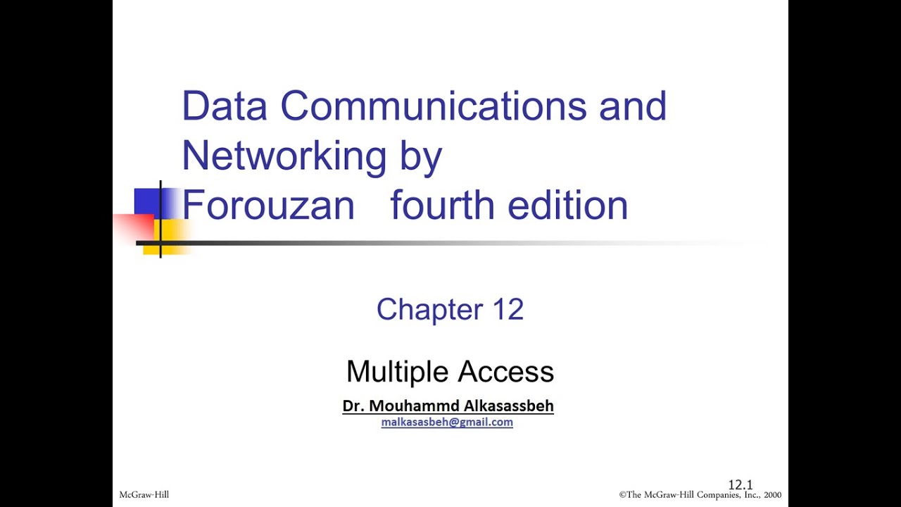 CH12 part1 Data Communication and Networking forouzan 4th edition