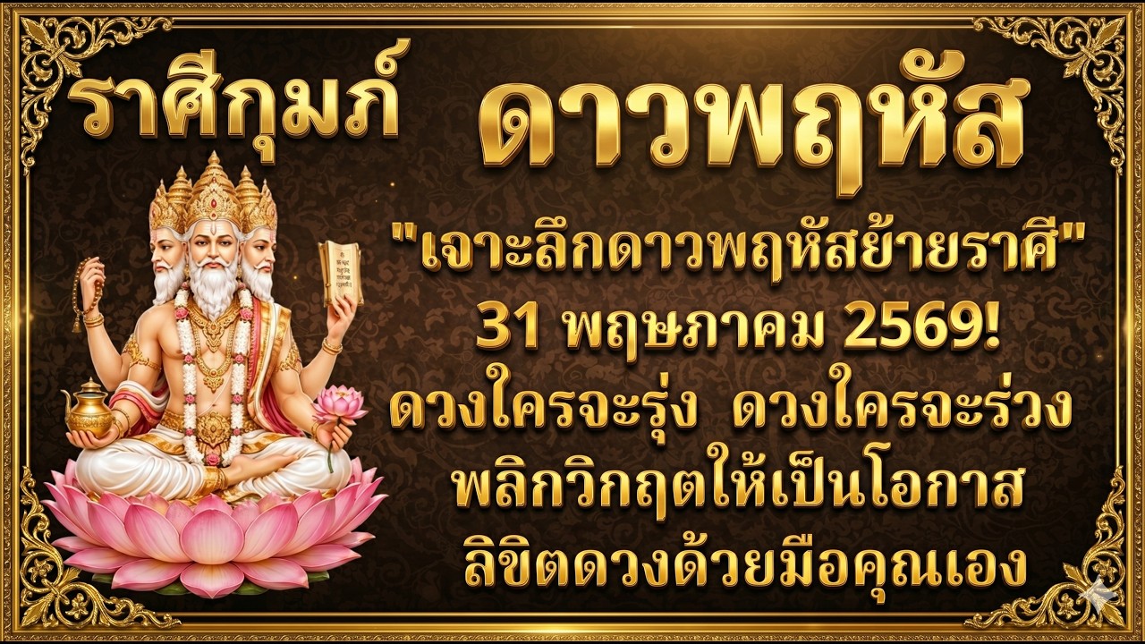 ดาวพฤหัสย้ายเข้าราศีกรกฎ ในรอบ12ปี มีทำเนียบดาว "มหาอุจจ์"  มีผลอย่างไรกับ ชาวราศีกุมภ์ มาพิสูจน์กัน