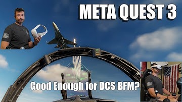 Dogfighting in the Hornet Over Afghanistan Using the Meta Quest 3 Headset (Initial Review) w/DOF H6