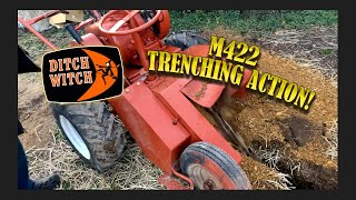 Restored Ditch Witch Trenching for the first time in years