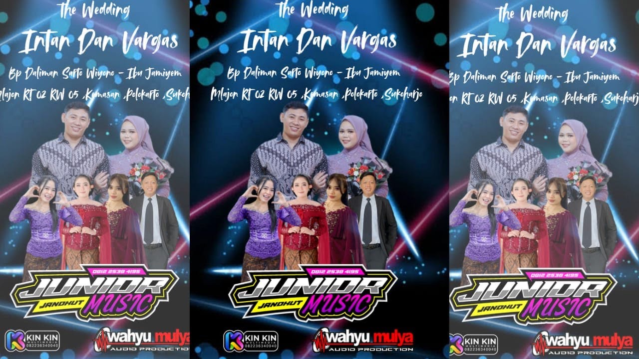 🔴📡LIVE WEDDING INTAN & VARGAS || JUNIOR MUSIC || WAHYU MULYA AUDIO || KINKIN MEDIA