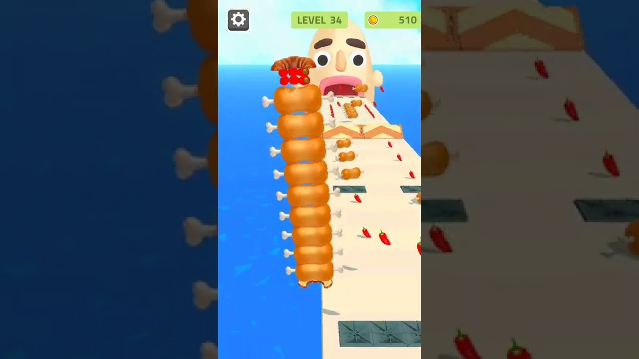 Sandwich Runner Level 34 : Android iOS Gameplay shorts