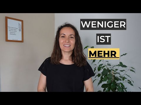 Minimalismus für Anfänger