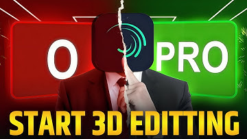 How to Edit 3D Videos Like a Pro | Step-by-Step Basic to Advanced