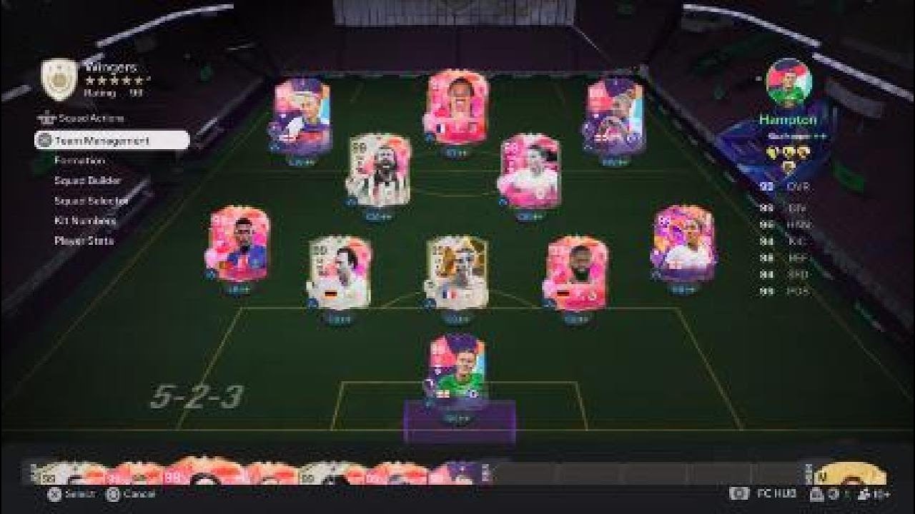 PS5 FC 25 Free 99 Futties Day 2 CRAZY 99 Overall Team - YouTube