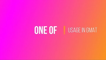 Mastering GMAT Sentence Correction: Understanding "One of" Usage