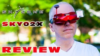 SkyZone 2019 Sky02X Upgraded FPV Goggle - FULL REVIEW