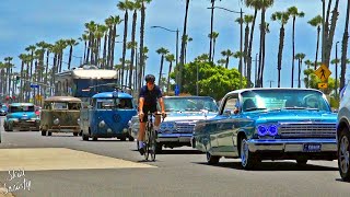 Hot Rods in Huntington Beach California Classic Car Cruise