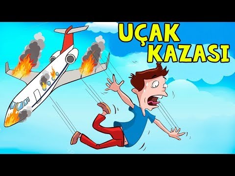 Hareket Halindeki Bir Uçaktan Düşerseniz Nasıl Hayatta Kalırsınız!!