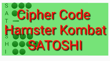 Daily Cipher Code || Hamster Kombat || Morse Code || 1 million