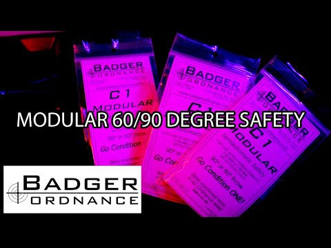 Badger Ordnance C1 Safety セレクター MWS用 40° Badger