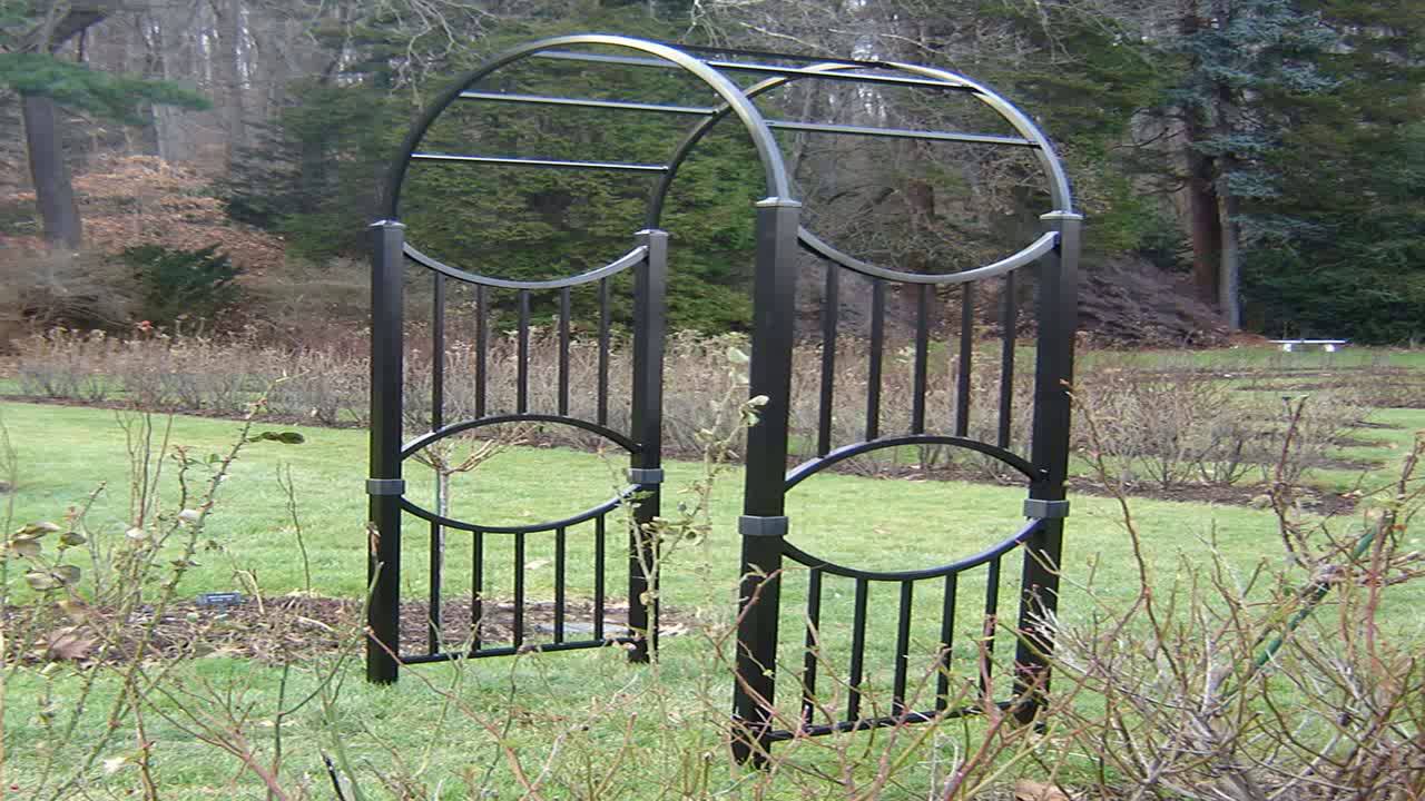 Specrail Manchester Arborspec2bl Aluminum Garden Arbor Kit 96 By 47 Specrail Manchester Arborspec2bl Aluminum Garden Arbor Kit 96 By 47 38 I