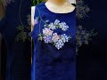 beautiful hand made embroidery design#like #embroidery #subscribe