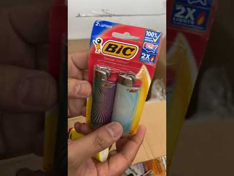 Video quẹt bic mỹ. và bic tây ban nha - youtube
