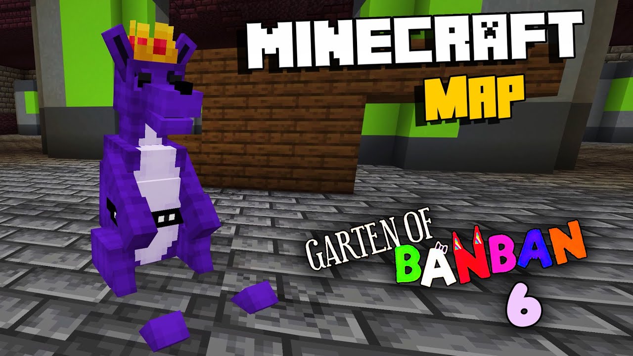 Garten of Banban Full Minecraft Map by mewca - Mods for Minecraft