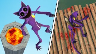 Poppy Playtime Catnap NPC Ragdolls Physics Compilation #89 | Overgrowth
