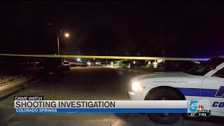 CSPD investigating shooting that left one man injured