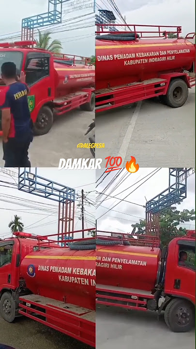 Damkar' populer mobil suplai pemadam 🔥💯🚒🚘