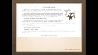 Aesop's Fables - The Tortoise & The Ducks - Foolish curiosity and vanity often lead to misfortune