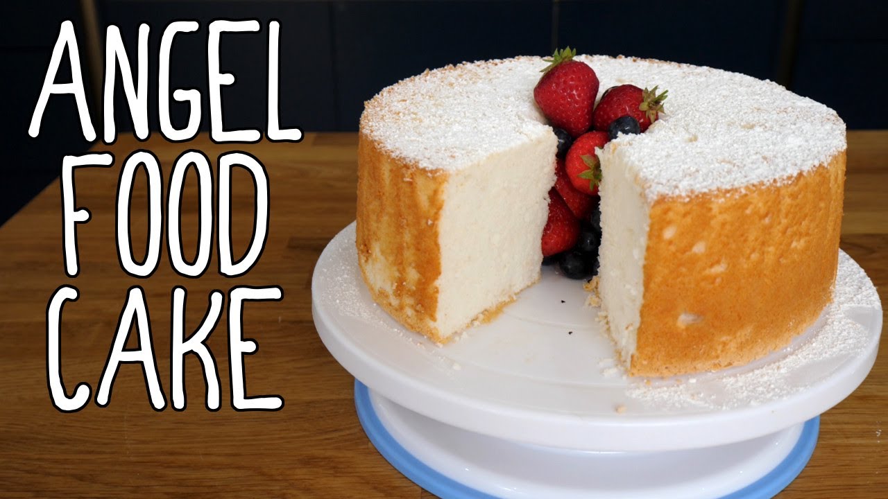 DIY Angel Food Cake YouTube