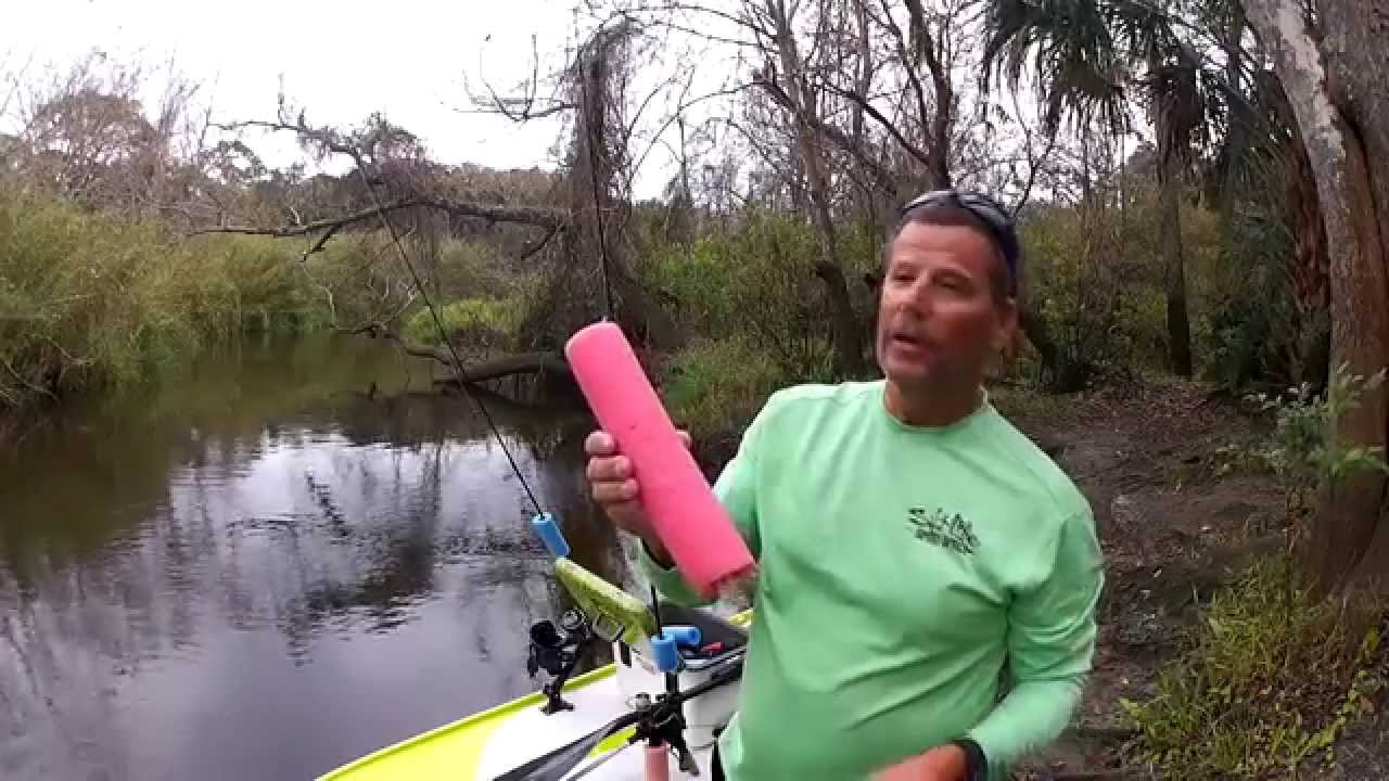 How can a pool noodle make you a better kayak angler II - YouTube
