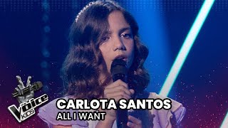 Carlota Santos - “All I Want” | Provas Cegas | The Voice Kids Portugal 2024