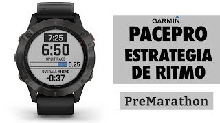 ▷ Aprende a usar Garmin PacePro