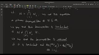 Justin Chen: (Differential) Primary decomposition of modules