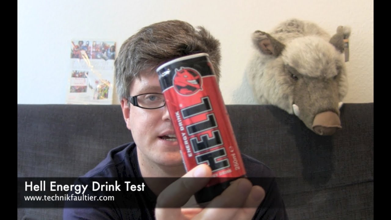 Hell Energy Drink Test YouTube
